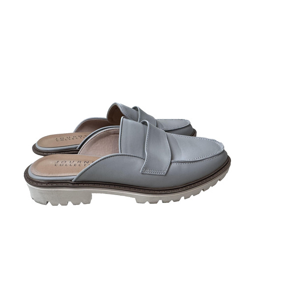 Journee Collection Shoes Womens Size 8.5 Miycah Loafer Slip On Platform Comfort - Picture 6 of 13